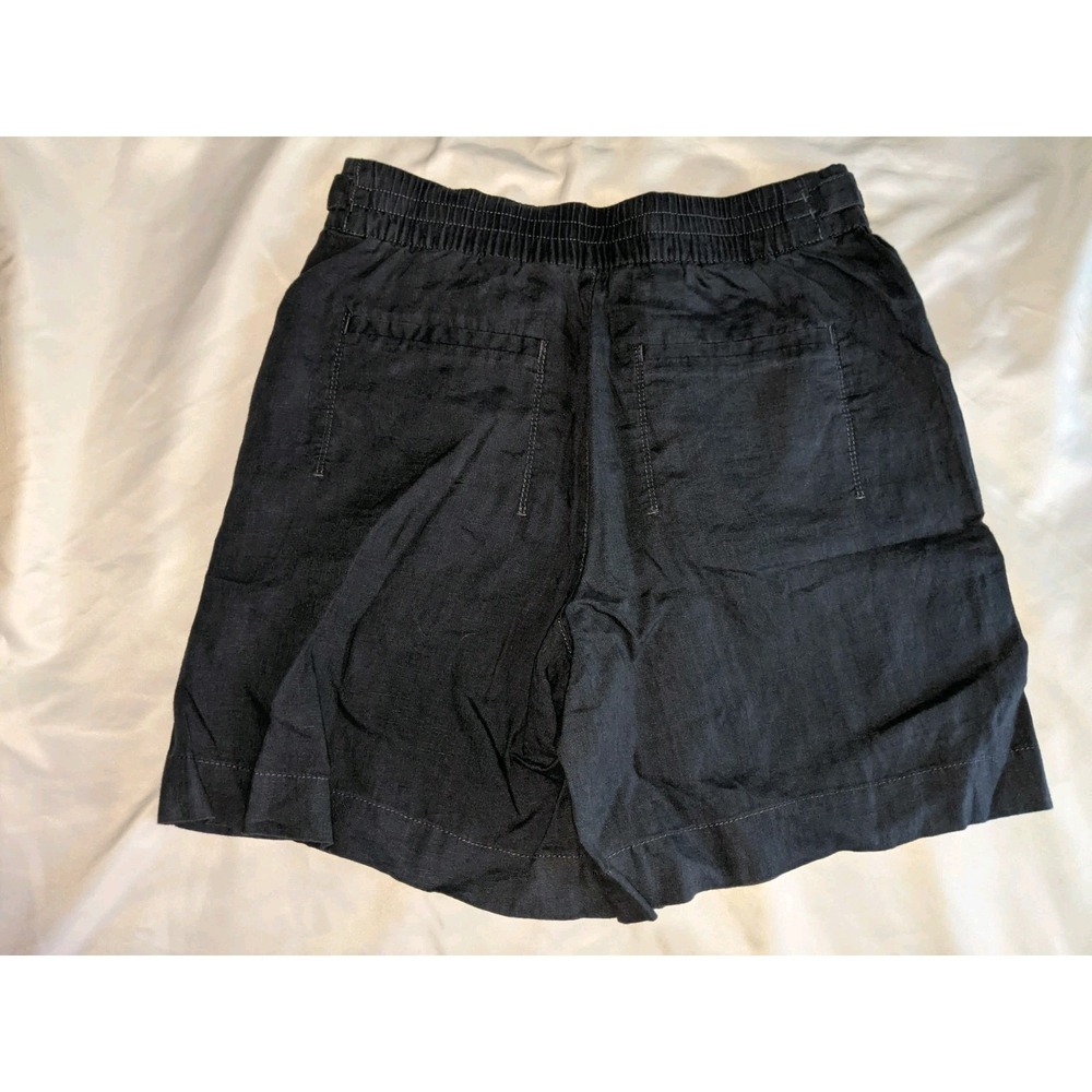 Athleta Voyager Linen Shorts Size 6 Granite 7 Inch Inseam Pockets Athleta - Picture 3 of 16